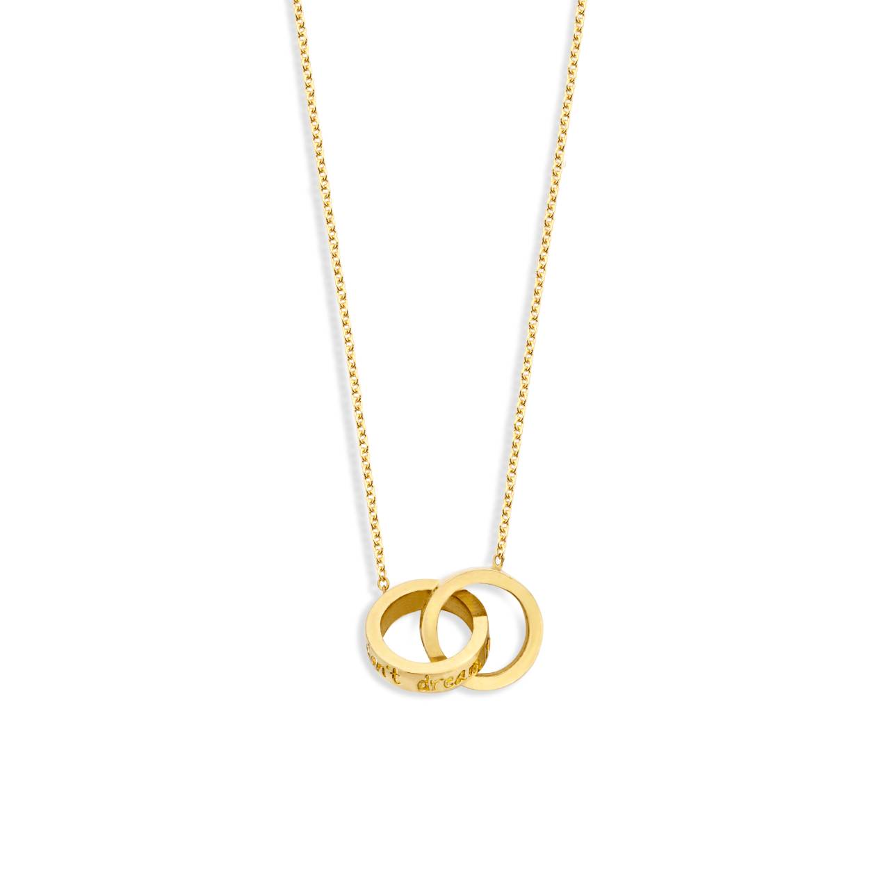 JUST FRANKY ICONIC COLLECTION DOUBLE OPEN CIRCLE