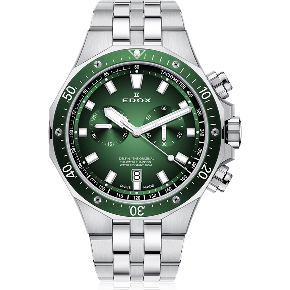 edox heren Delfin Chronograph 20ATM