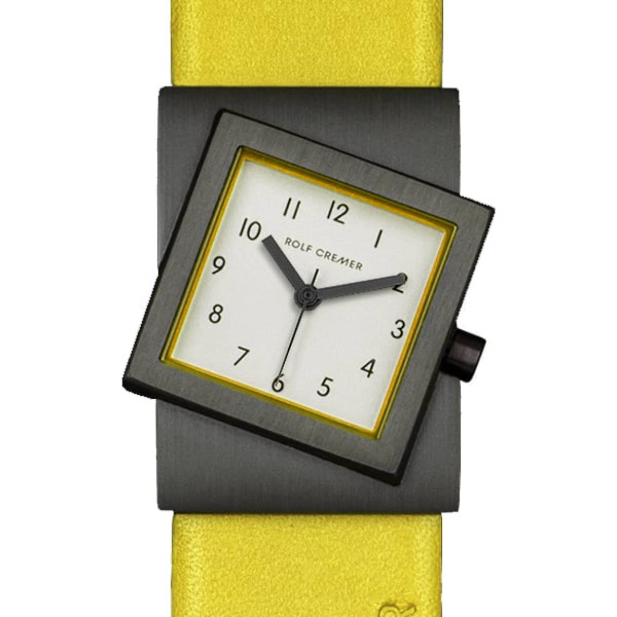 Gele rand om wijzerplaat