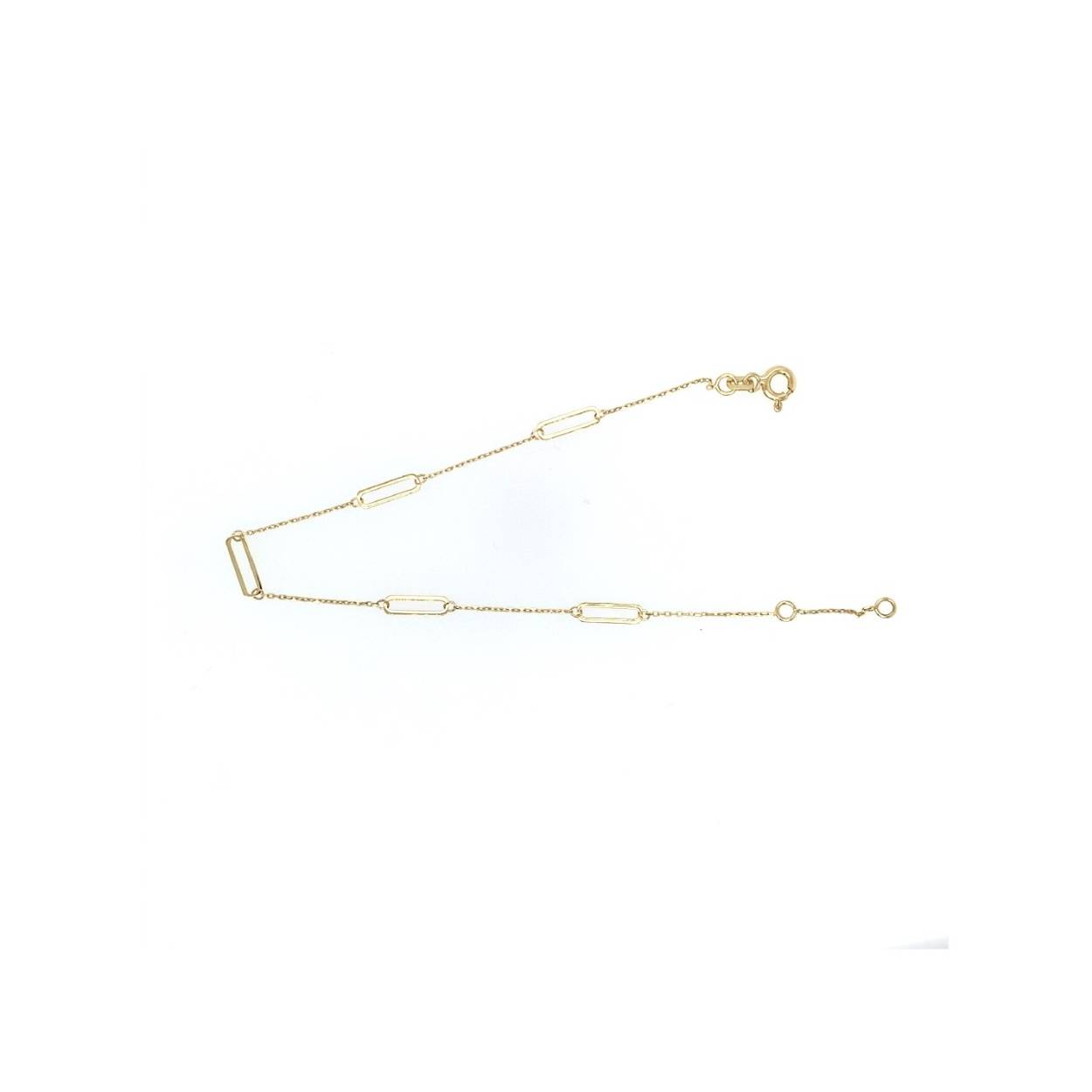 Gouden armband open schakels