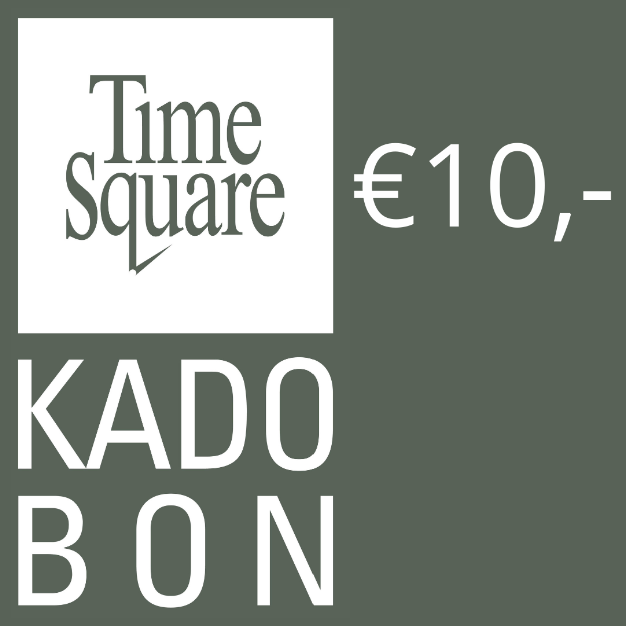 Kadobon 10 Euro