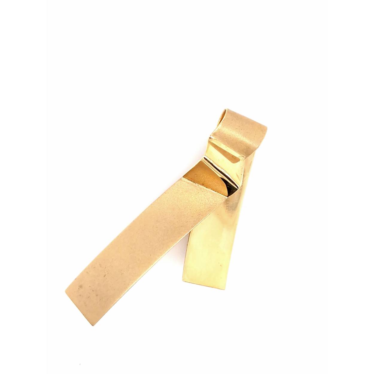gouden broche 'gevouwen'