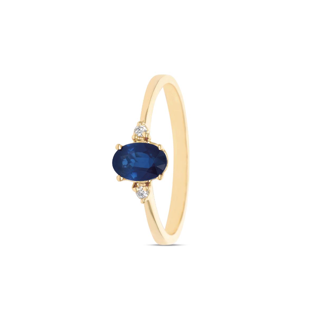 Maat: 18
Materiaal: 14 karaat witgoud
Steen: Saffier ovaal met Diamant 0.03ct

Deze ring is ook in andere maten te bestellen