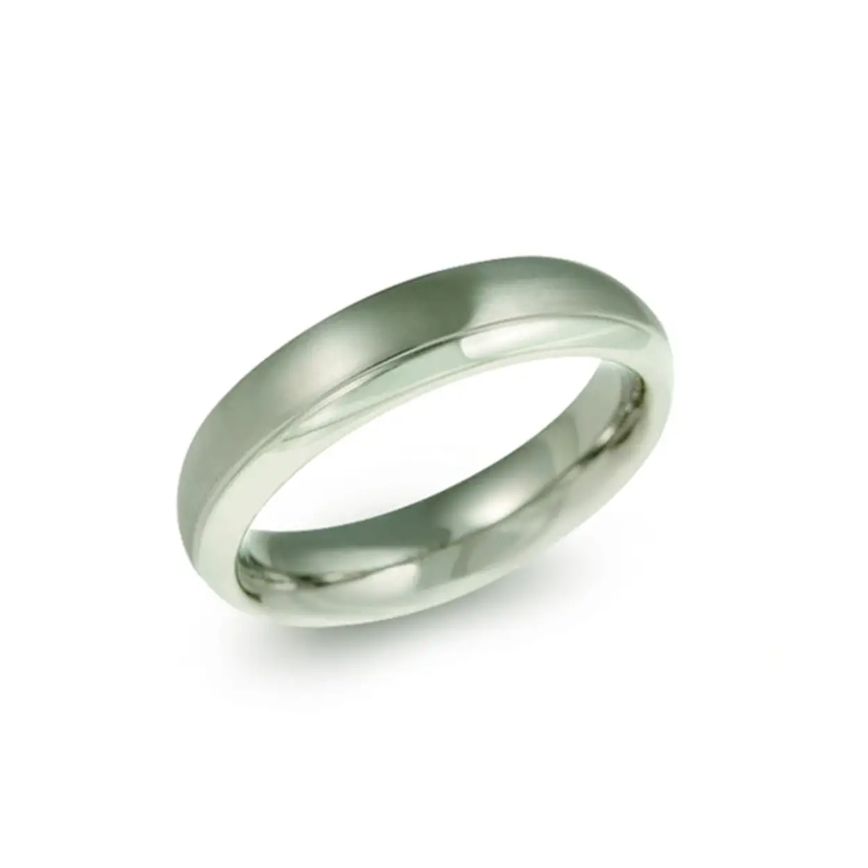 Dit is een ring van het merk Boccia Titanium