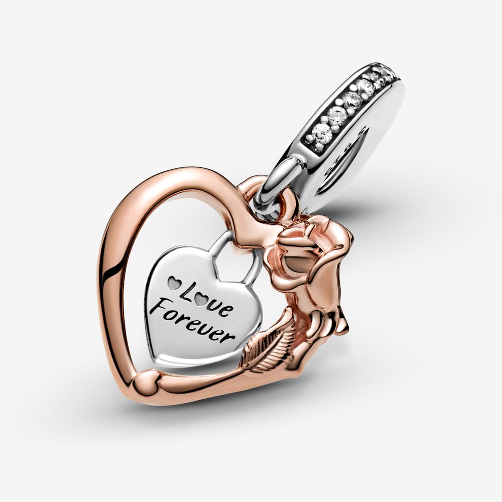 met Pandora rose heart
