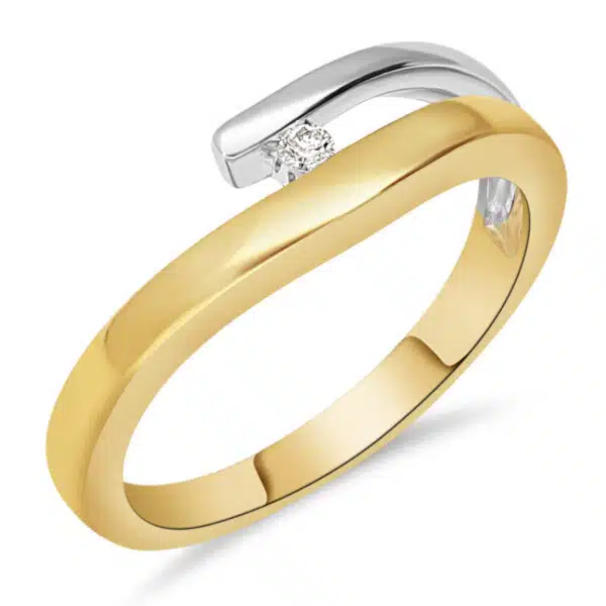 14 Krt G/W Ring 1-0.03 Crt G SI