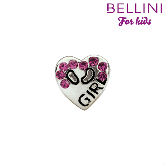 Voor de jonge dames heeft Bellini een ruime collectie kleine zilveren bedels (925). Stel je eigen bedelarmband samen en kies je favoriete bedels zoals je favoriete huisdier, hobby, fantasie bedel of misschien wel je eigen naam? Met een stopper houd je de Bellini bedels mooi op hun plaats. De bedels zijn allemaal gemaakt van echt zilver en afgewerkt met kleurrijk emaille of een schitterende zirkonia.