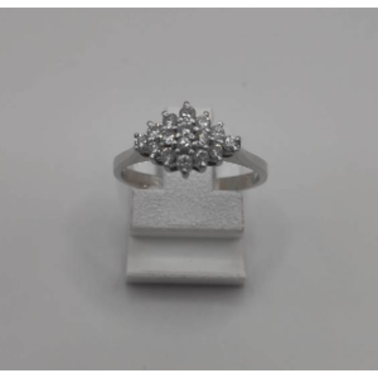 Gouden ring met diamanten 0,38