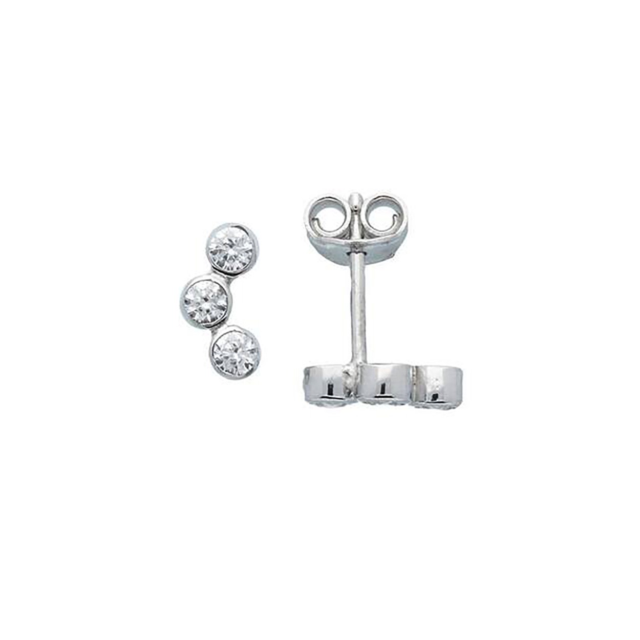 Deze oorknoppen zijn van het merk van Leeuwen. Het zijn oorknoppen voor dames gemaakt van zilver. De oorknoppen zijn zilverkleurig van kleur.
De verdere specificaties van de oorknoppen zijn als volgt:
Soort bewerking: gerhodineerd
Lengte: 9.5
Steensoort: Zirkonia
Steenkleur: Transparant