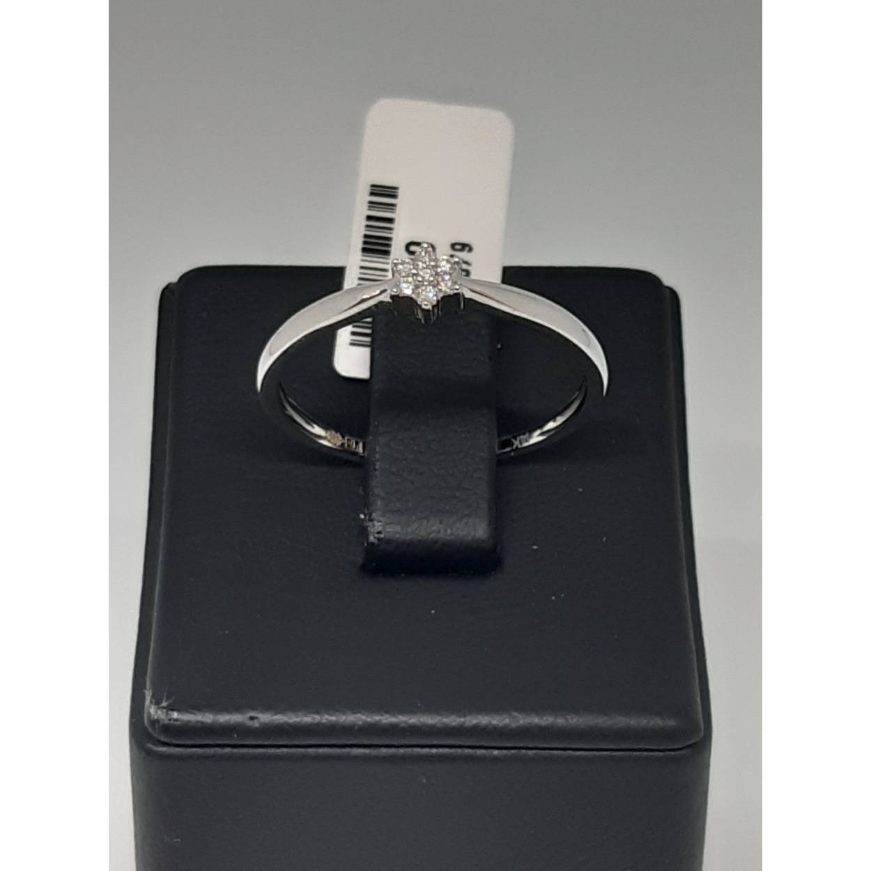 diamant witgoud ring met stenen