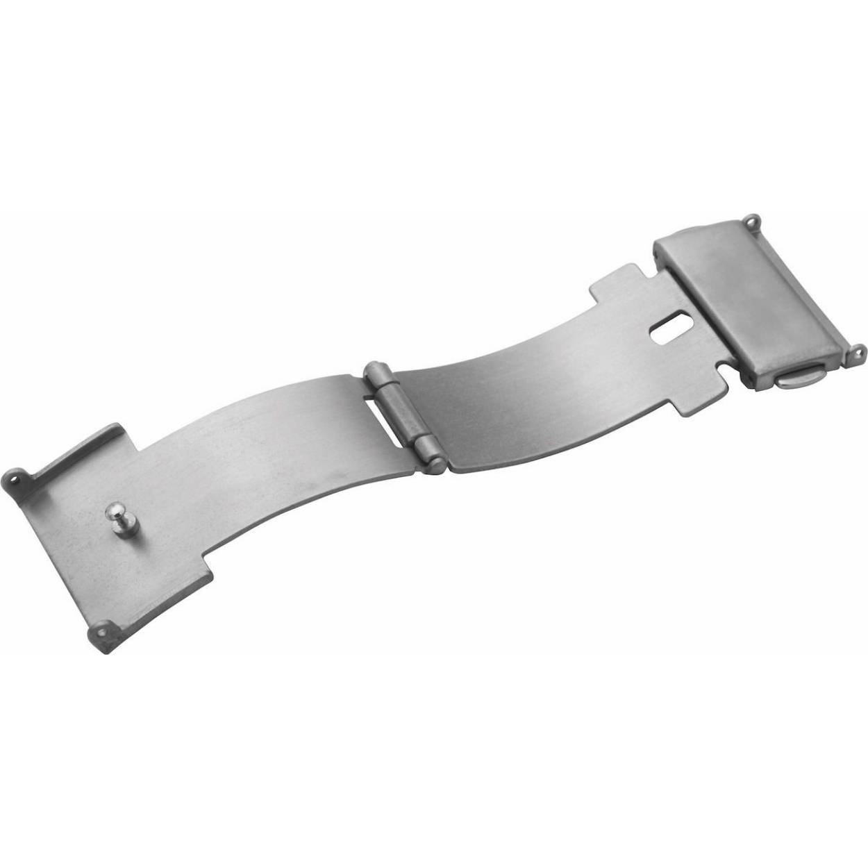 klapsluiting titanium met drukker 16mm