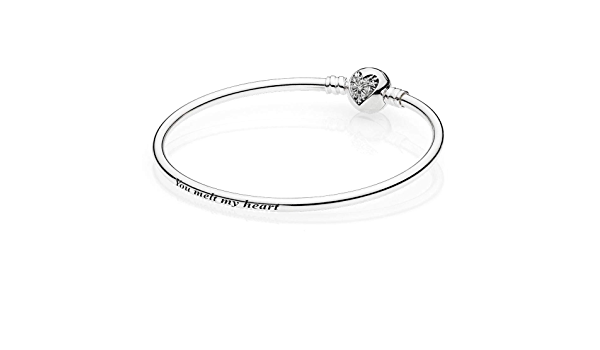 pandora bangle armband you melt my heart. 19 cm