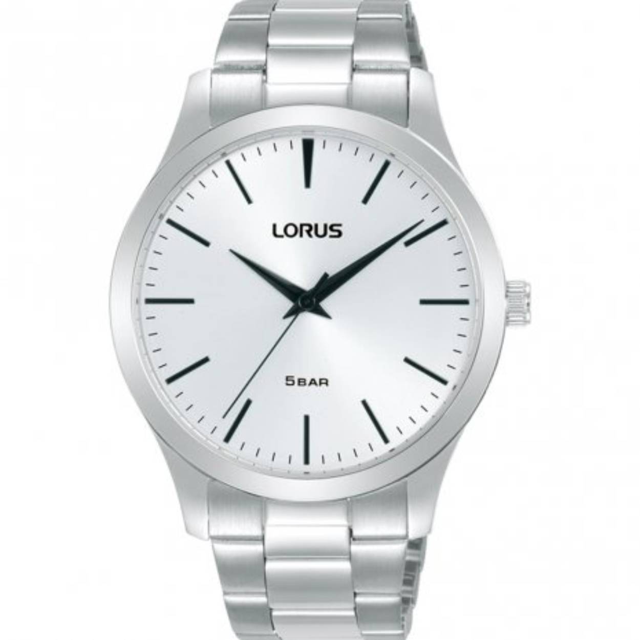 Dit is een herenhorloge van het merk Lorus. Het is een analoog horloge gemaakt van staal. De diameter van de kast is 40 mm.