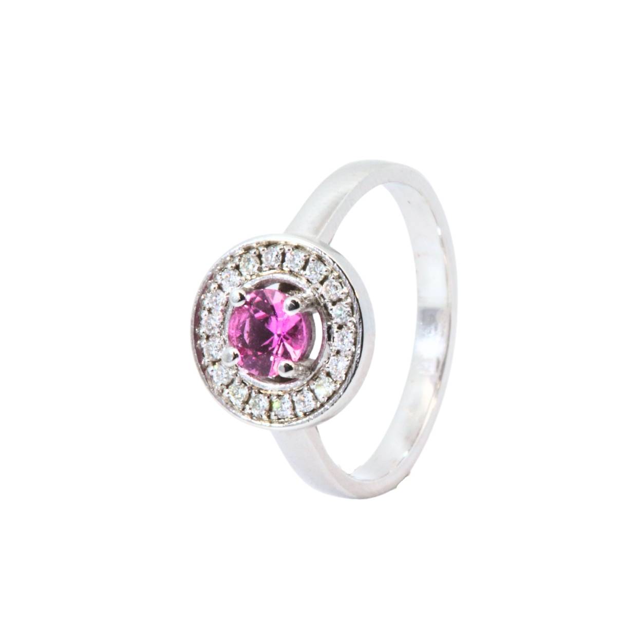 Ring 18KT 4.0gr, 0.18 ct