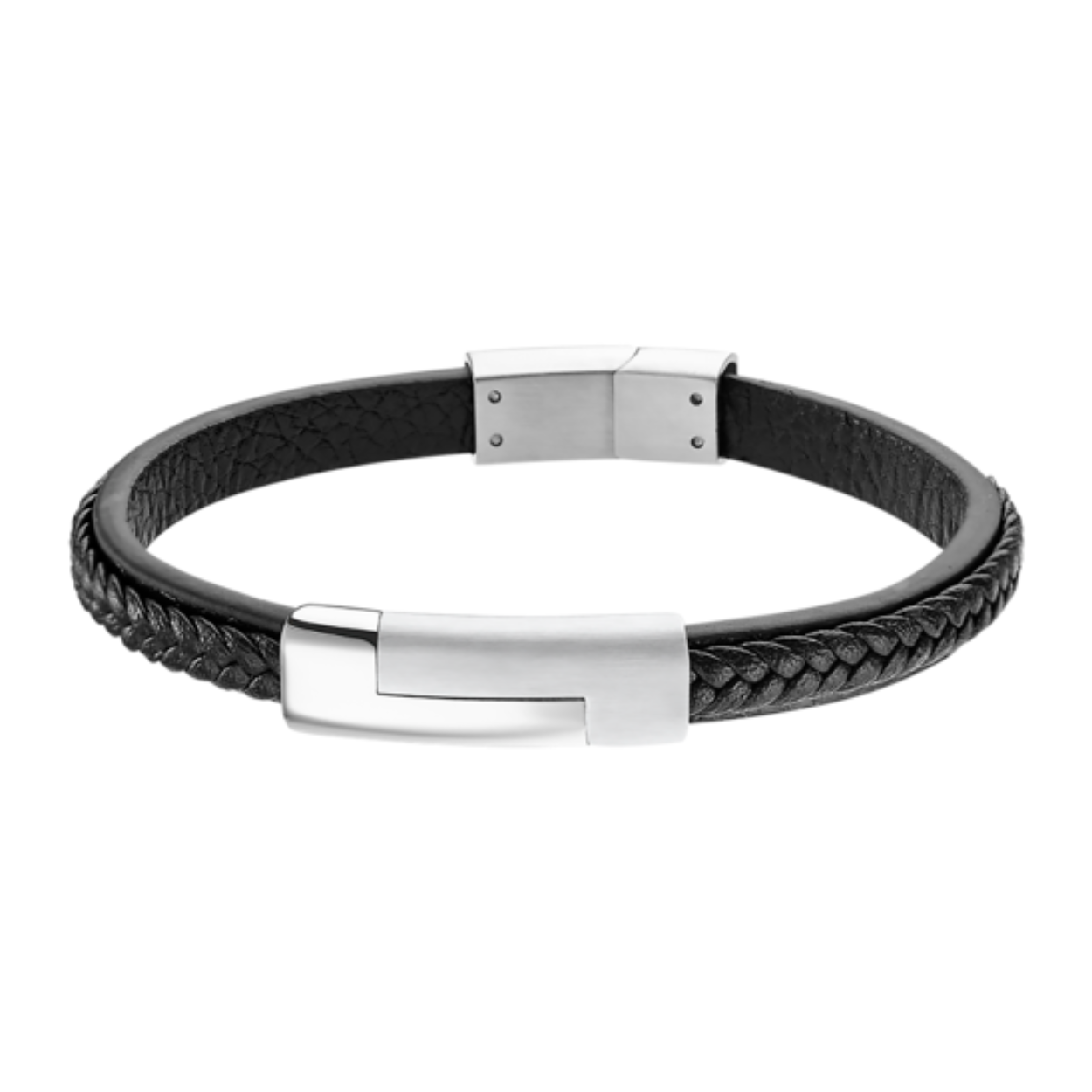 LOTUS STYLE HEREN LEER ARMBAND MEN BASIC 
