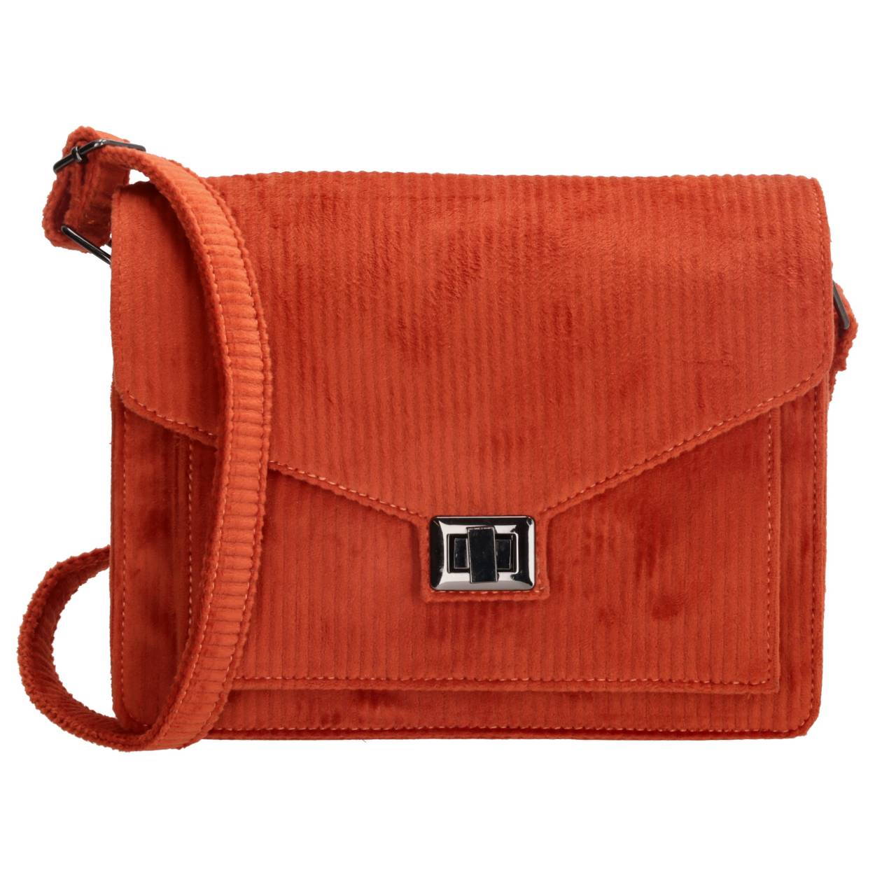 Deze schoudertas is echt een parel. Hij komt uit de Forestdale collectie van Charm London. Je draagt hem aan de verstelbare schouderband. Je kunt hem dus helemaal op jouw favo hoogte dragen! De tas sluit met een overslag. Het hoofdvak heeft een aantal opbergvakken zodat jij je spullen georganiseerd mee kan nemen. Ben jij al verliefd?

De designs van de Charm London tassen zijn geïnspireerd op de iconische Britse modehoofdstad Londen. We zijn gecharmeerd van de luxueuze materialen en typerende modellen. Verrassende kleurkeuzes en het gedetailleerd vakmanschap inspireert ons fashionable en stijlvolle damestassen te ontwikkelen zodat jij er elke dag fantastisch uit kunt zien! 

De eigenschappen van de schoudertas zijn:

Hoofdvak met overslag
Schouderband die verstelbaar is