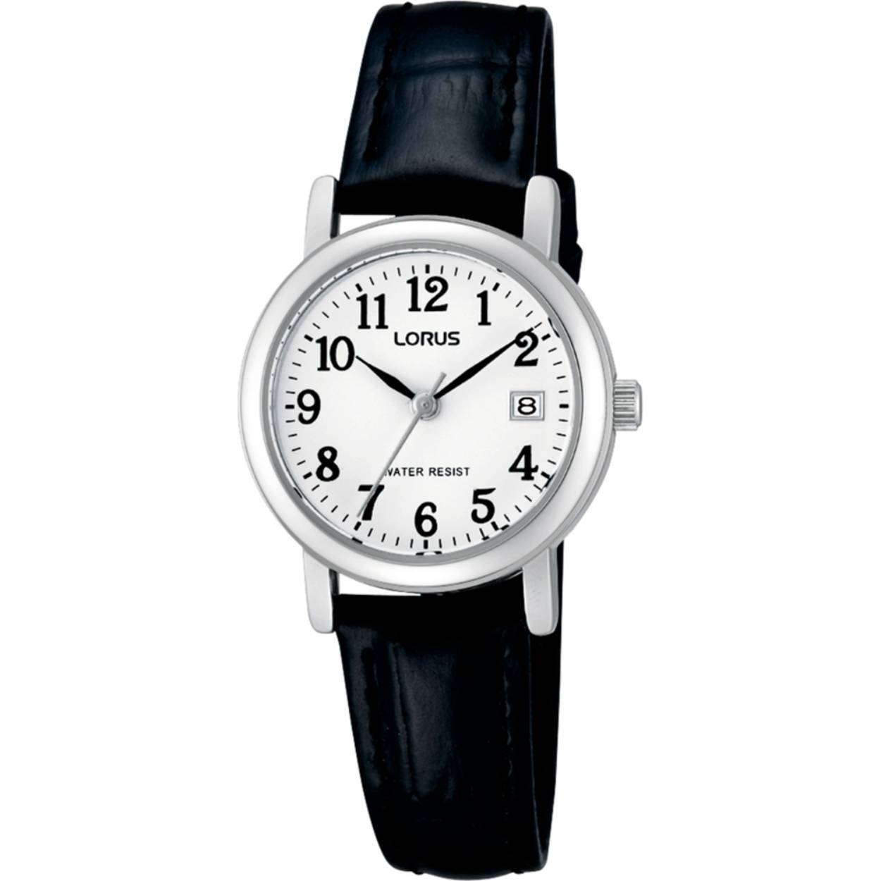 Dit Lorus horloge heeft een Roestvrijstaal kast met een diameter van 26 mm en is voorzien van een leren band. In de kast bevindt zich een Seiko Instruments Inc. kwaliteitsuurwerk en is afgewerkt met Hardlex glasglas.

Het horloge is 1ATM. Dit betekent dat het horloge spatwaterdicht is.. Verder wordt het horloge geleverd met 2 jaar garantie.