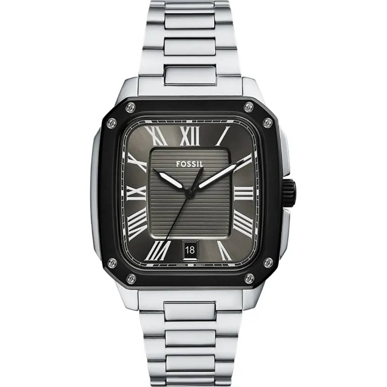Dit Fossil horloge heeft een kast gemaakt van Staal zilver met een diameter van 30 mm en is voorzien van een metaal band. In de kast bevindt zich een Seiko Instruments Inc. kwaliteitsuurwerk en is afgewerkt met Mineraalglas.

Het horloge is 5ATM. Dit betekent dat het horloge geschikt is om mee te douchen. Verder wordt het horloge geleverd met 2 jaar garantie.