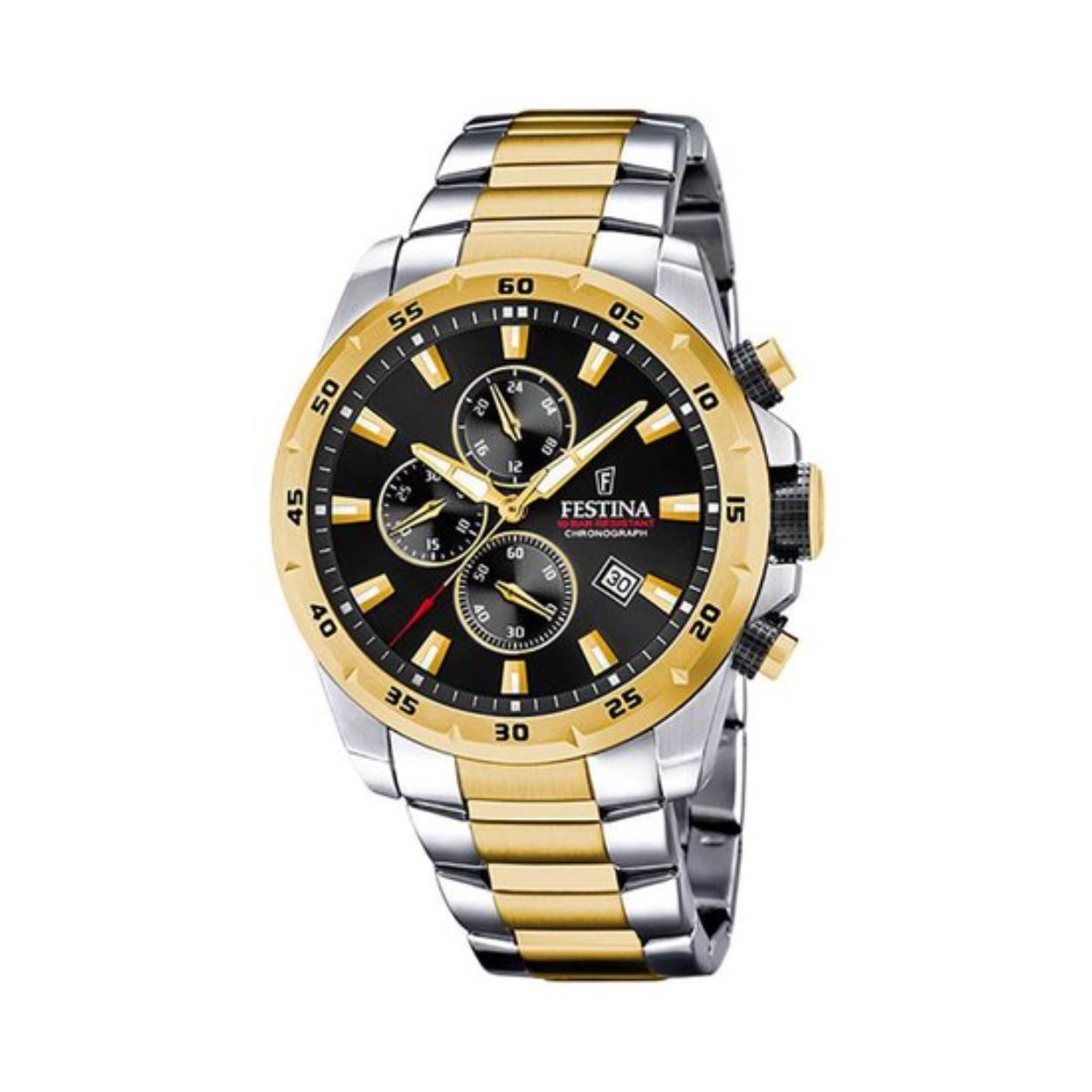 Festina herenhorloge F20562/4 met een edelstalen kast en een mineraal glas voorzien van een edelstalen band.

Festina horloges zijn de perfecte mix van elegantie en functionaliteit. Festina biedt onderscheidende ontwerpen, constante technologische innovatie en een uitstekende prijs-kwaliteitverhouding.