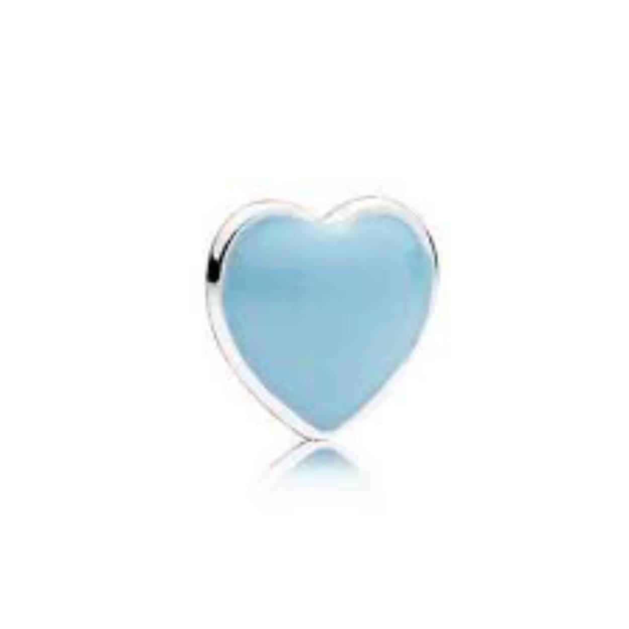 pandora hart blauw dangle