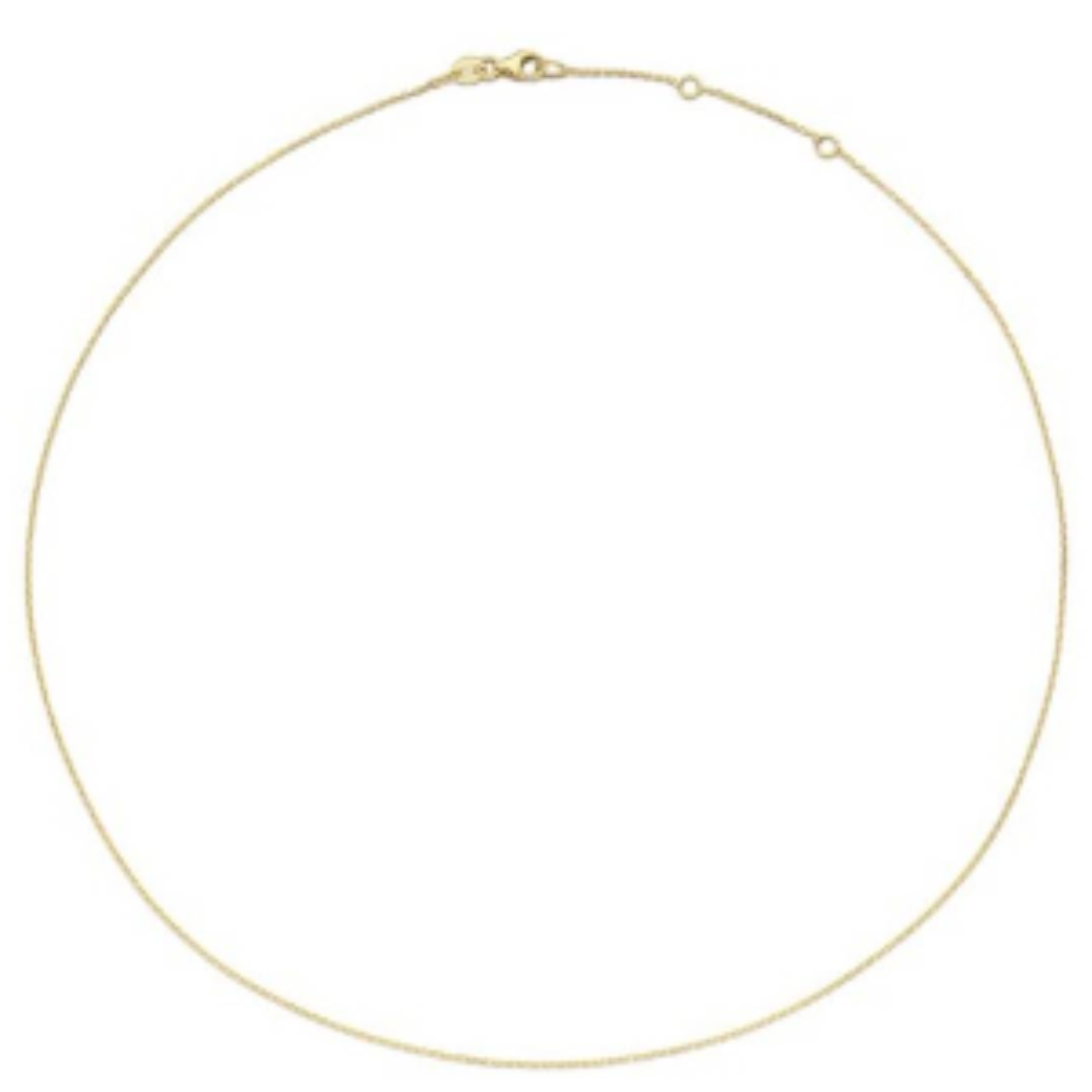 Jackie Layering Necklace 38 - 42cm 14krt goud