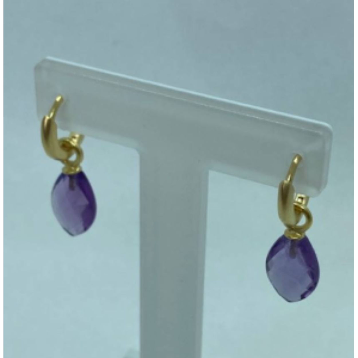 creolen go, amethyst