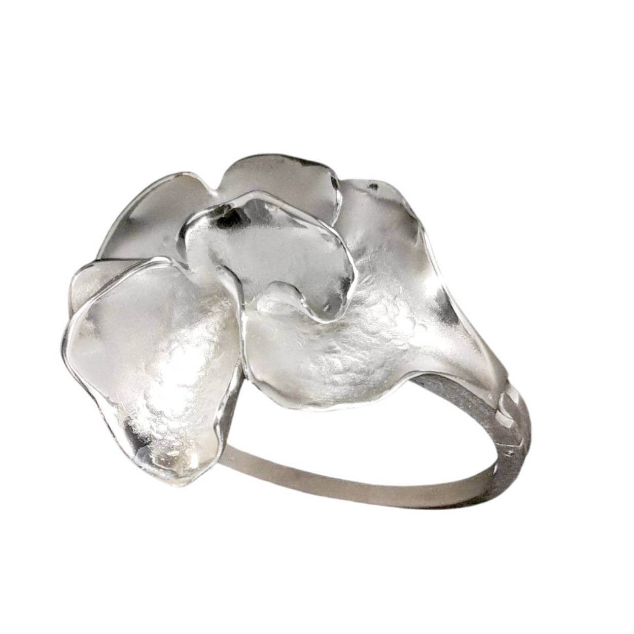 Charrisma Pallas Armband zilver gestileerde roos
