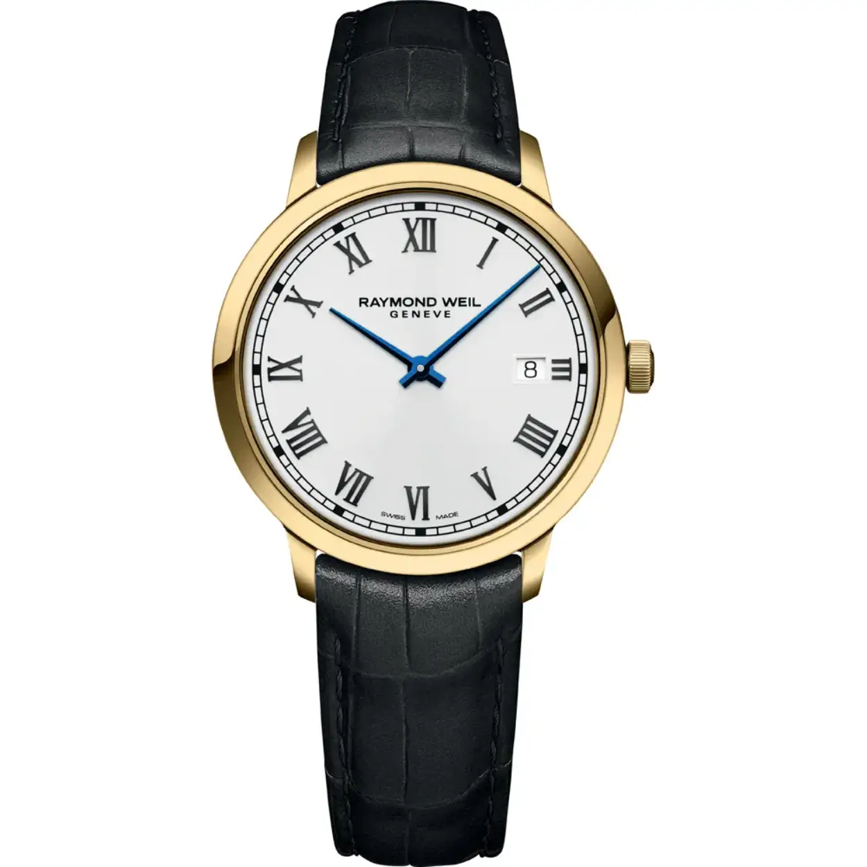 Dit is een horloge van het merk Raymond Weil gemaakt voor heren.
De specificaties zijn als volgt:
Kastmaat: 39.00
Waterdichtheid: 5 ATM / 50 Meter / 165 Feet
Dit horloge heeft de volgende functies/eigenschappen:
Datumaanduiding