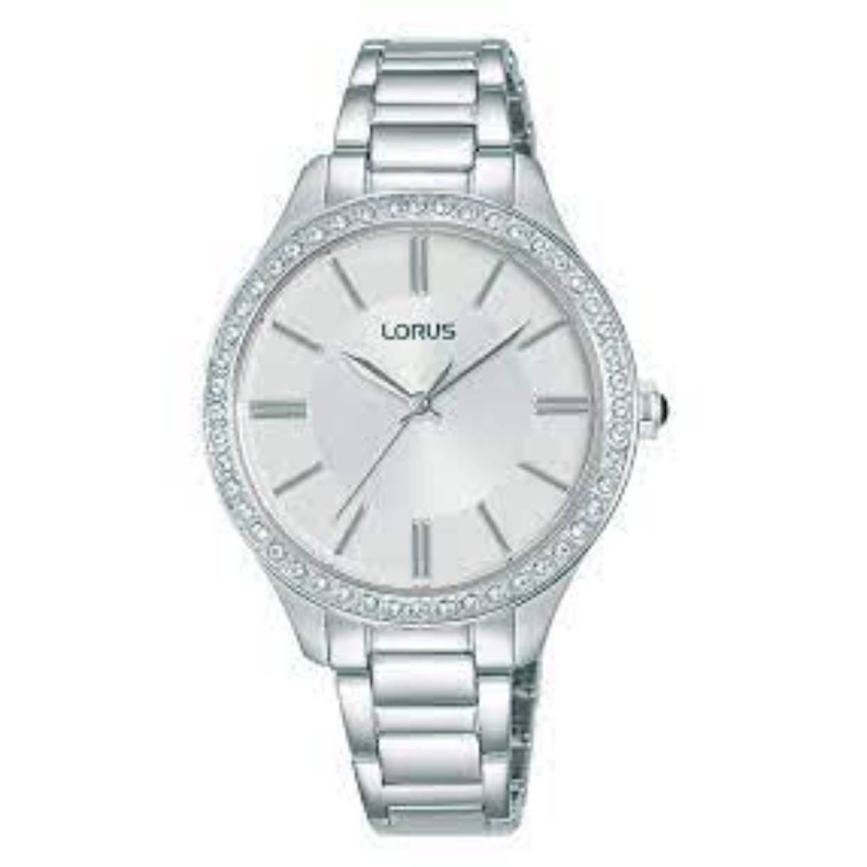 Dit is een dameshorloge van het merk Lorus. Het is een analoog horloge gemaakt van staal. De diameter van de kast is 33 mm mm en de kast is 7.6 mm mm dik.
De verdere specificaties van het horloge zijn als volgt:
Kastvorm: rond
Kastkleur: zilverkleurig
Kastmateriaal: staal
Bandbreedte: 12 mm
Bandlengte: 223 mm
Sluiting: vouwsluiting met drukker
Wijzerplaatkleur: wit
Glassoort: hardlex mineraal glas
Waterdichtheid: 5 ATM
Techniek: quartz