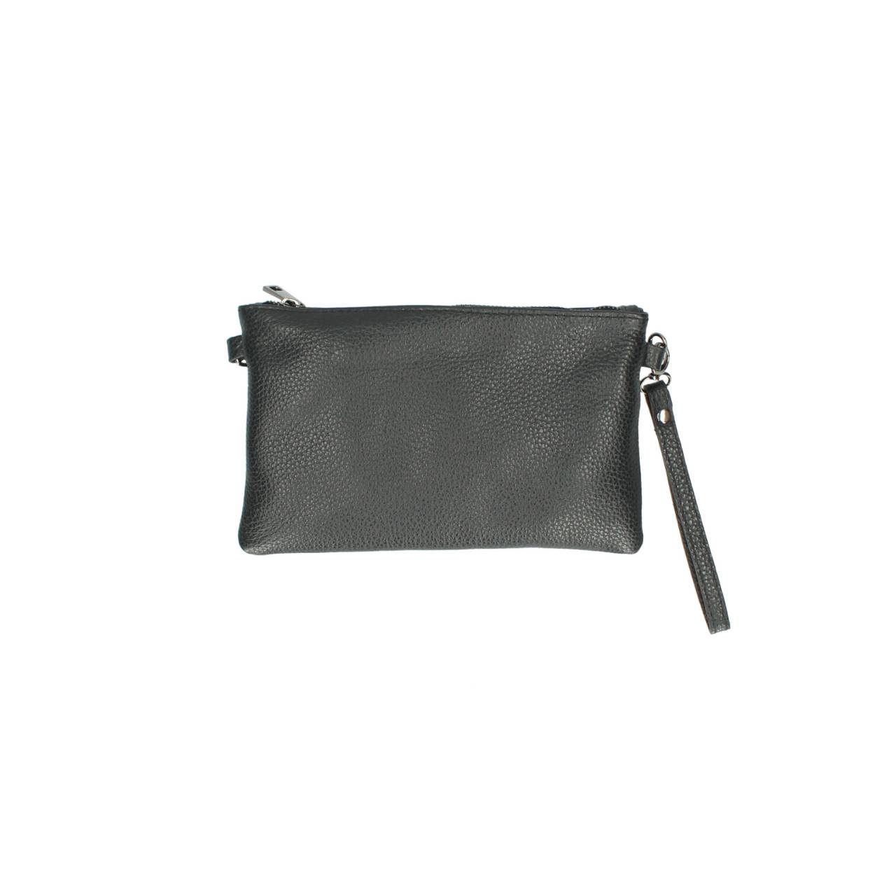 Schoudertas van echt leer.
een zachte structuur
een schouderriem
Polyester voering
Binnenvak

Afmetingen
Breed 23cm x hoogte 15cm