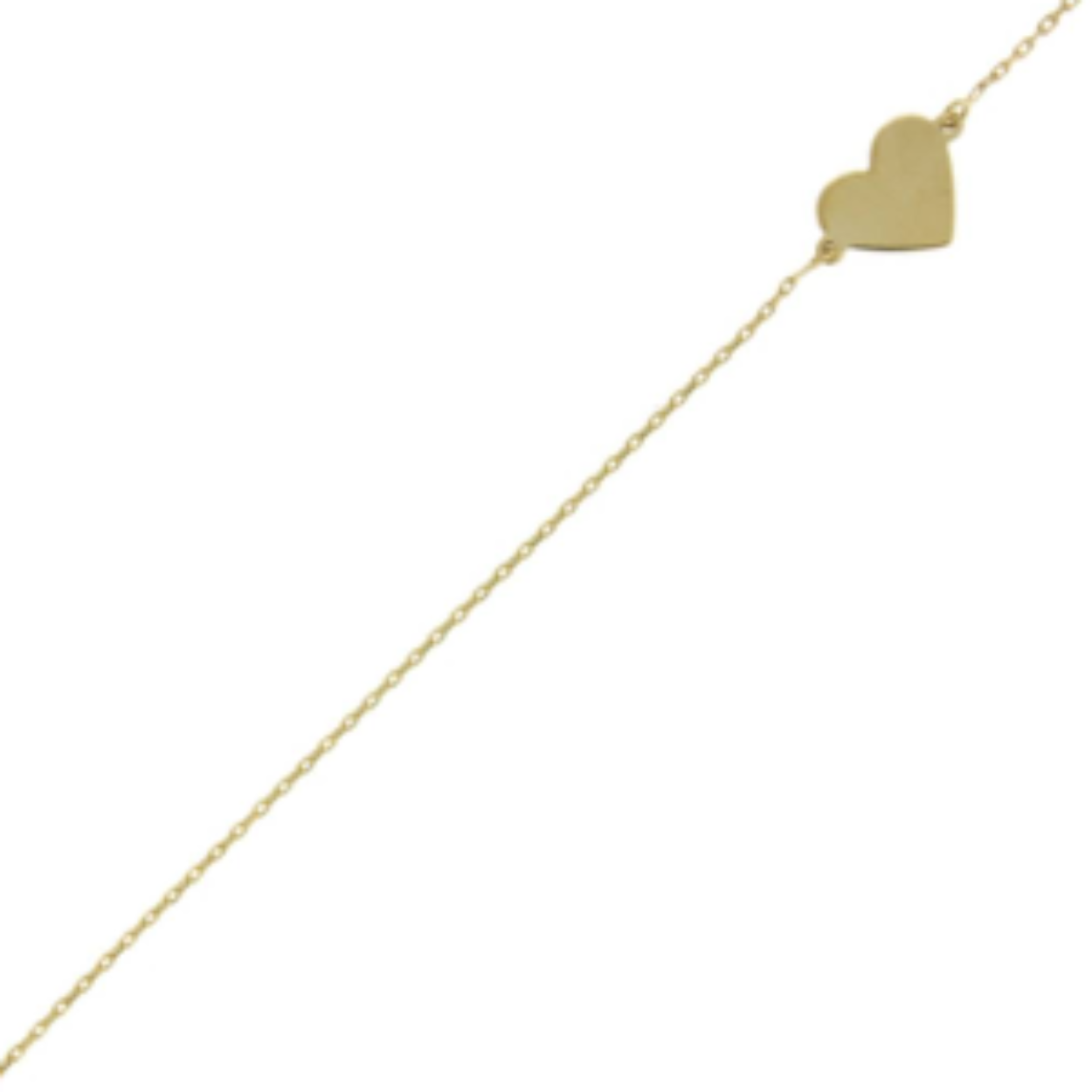 De Armband met Hart, modelnummer VIJ0864, is een verfijnde gouden fantasiearmband met een ankerkettingontwerp. Het hartvormige sieraad heeft een gouden kleur, perfect voor elke gelegenheid. Draag het solo voor een elegante look of combineer met andere armbanden voor een stijlvol gelaagd effect. Verstelbare maat van 190 mm voor optimaal comfort.