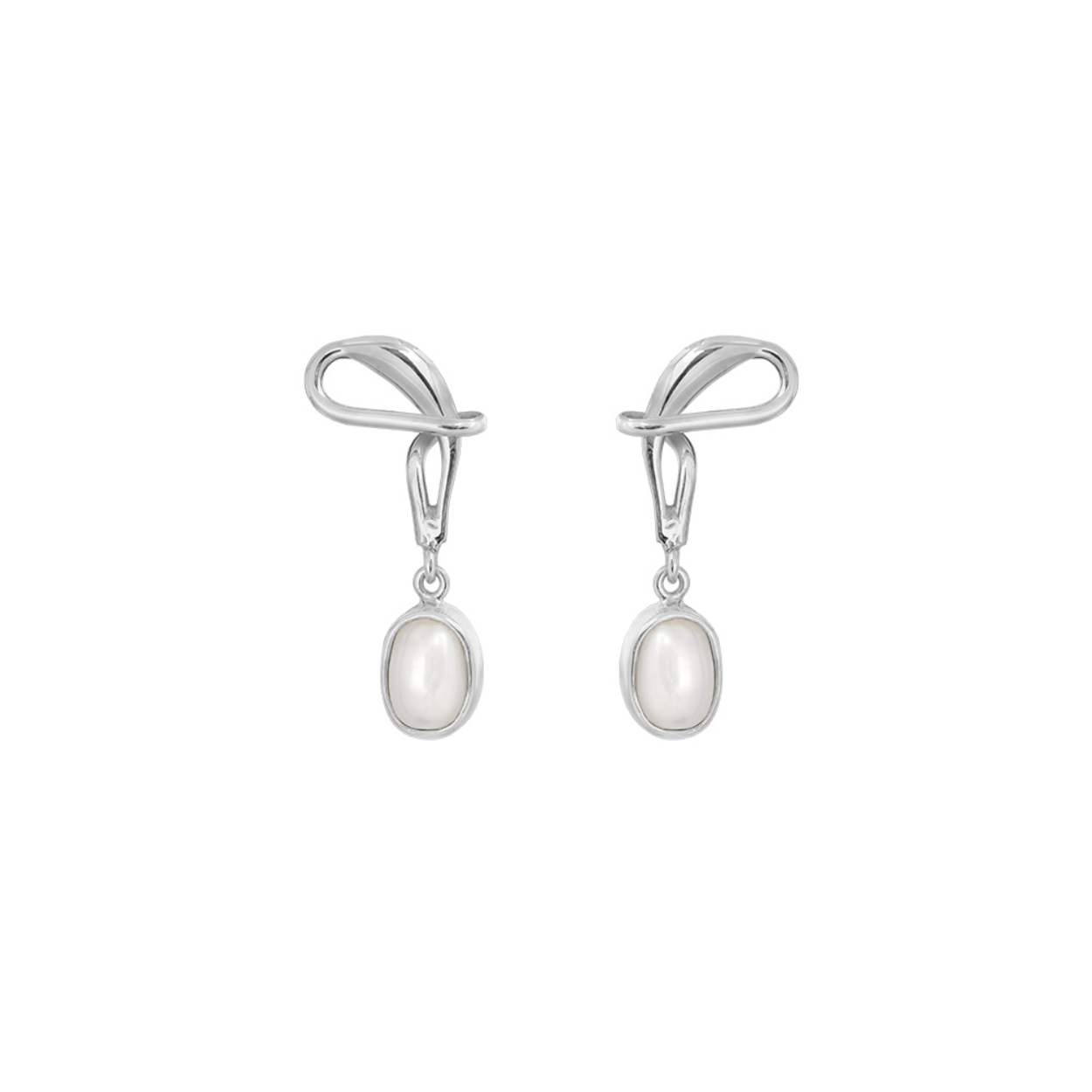 Oorknop winding white