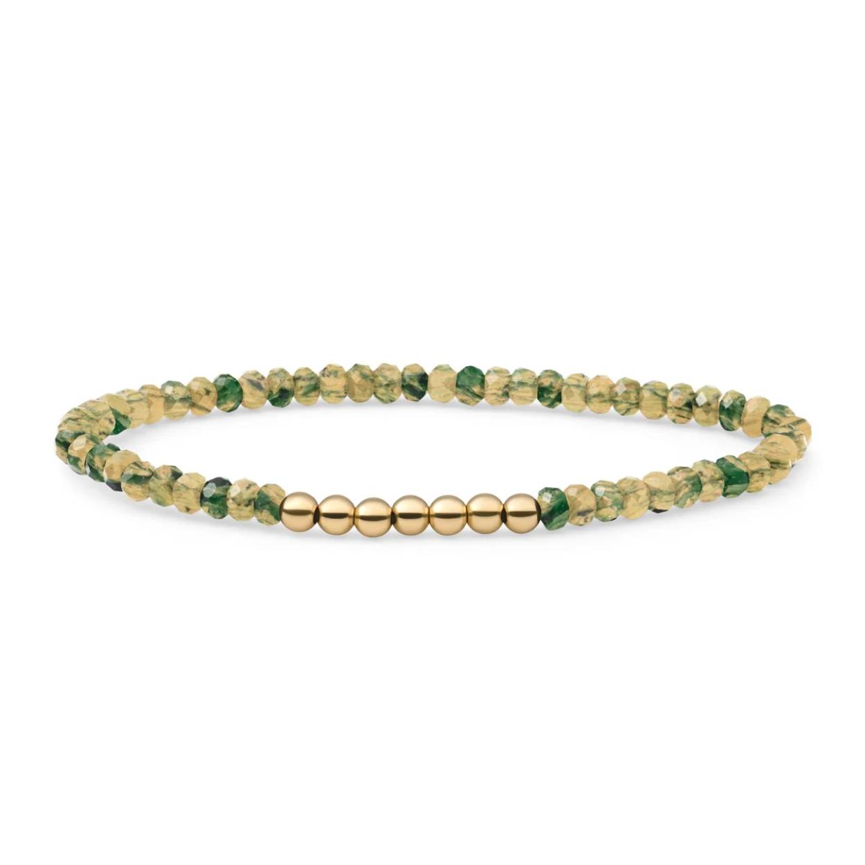 HIDDEN GEM YA ÁN GREEN JADE REVERSE BOLD MIX GOLD
