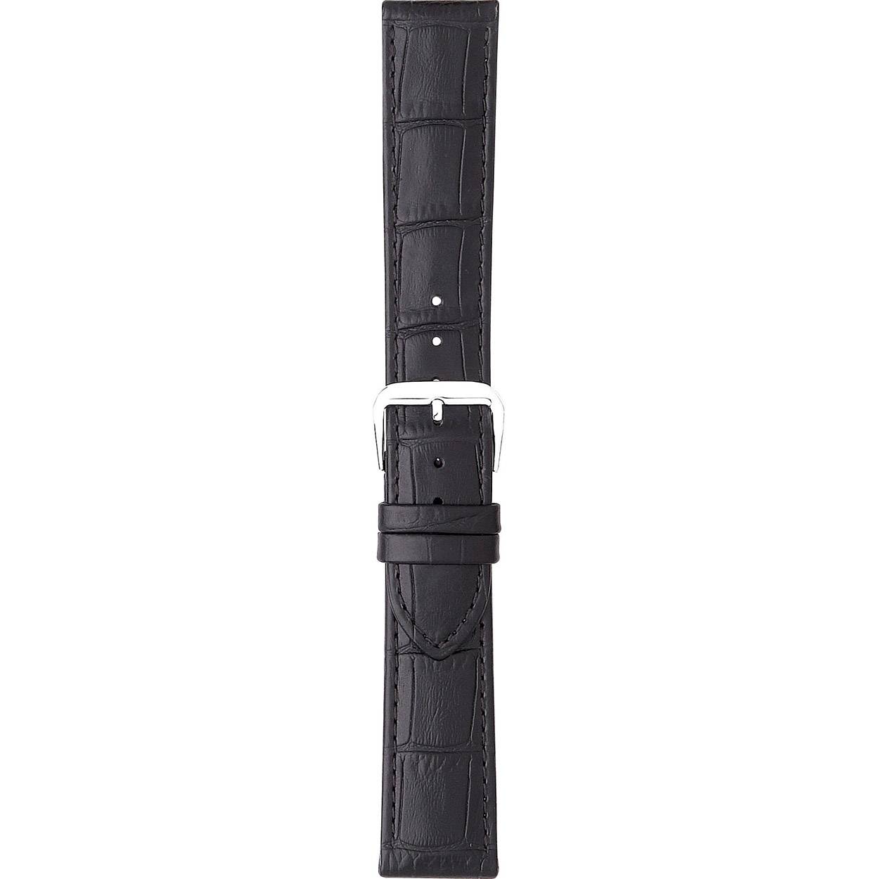 Horloge band zwart 18mm xl