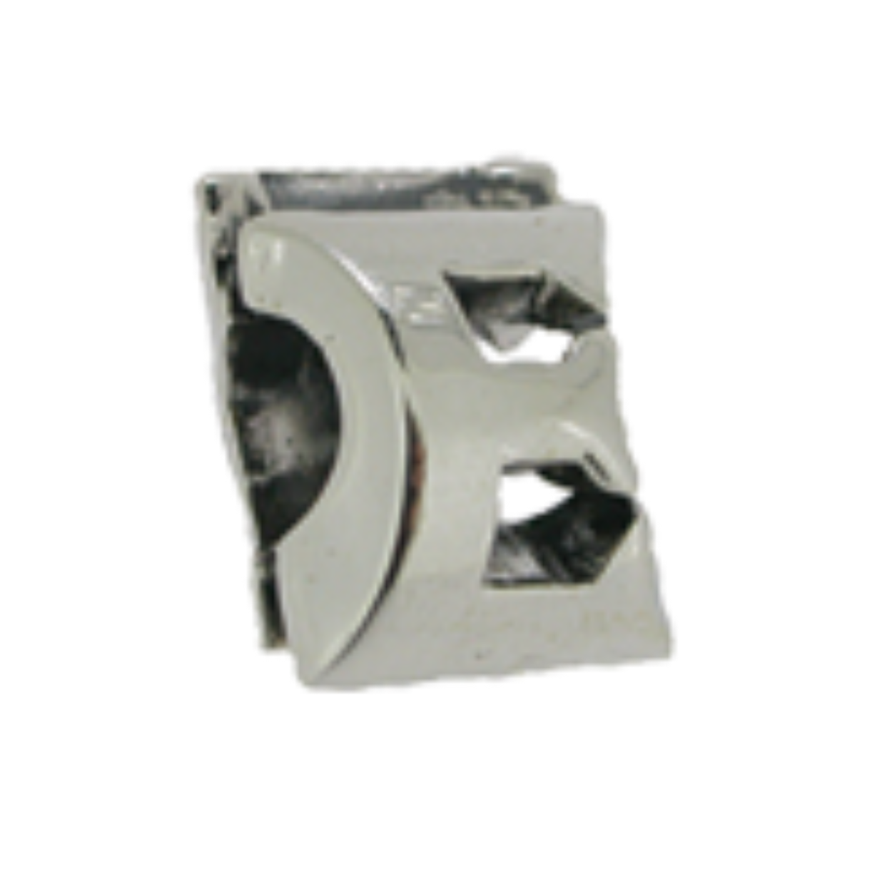 Letter E Zilver