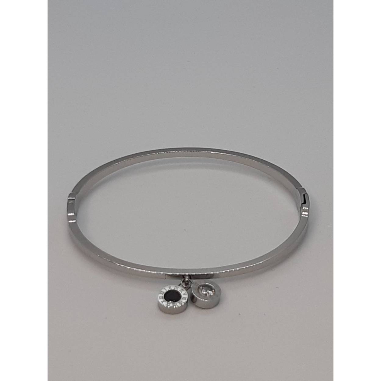 staal armband met sten