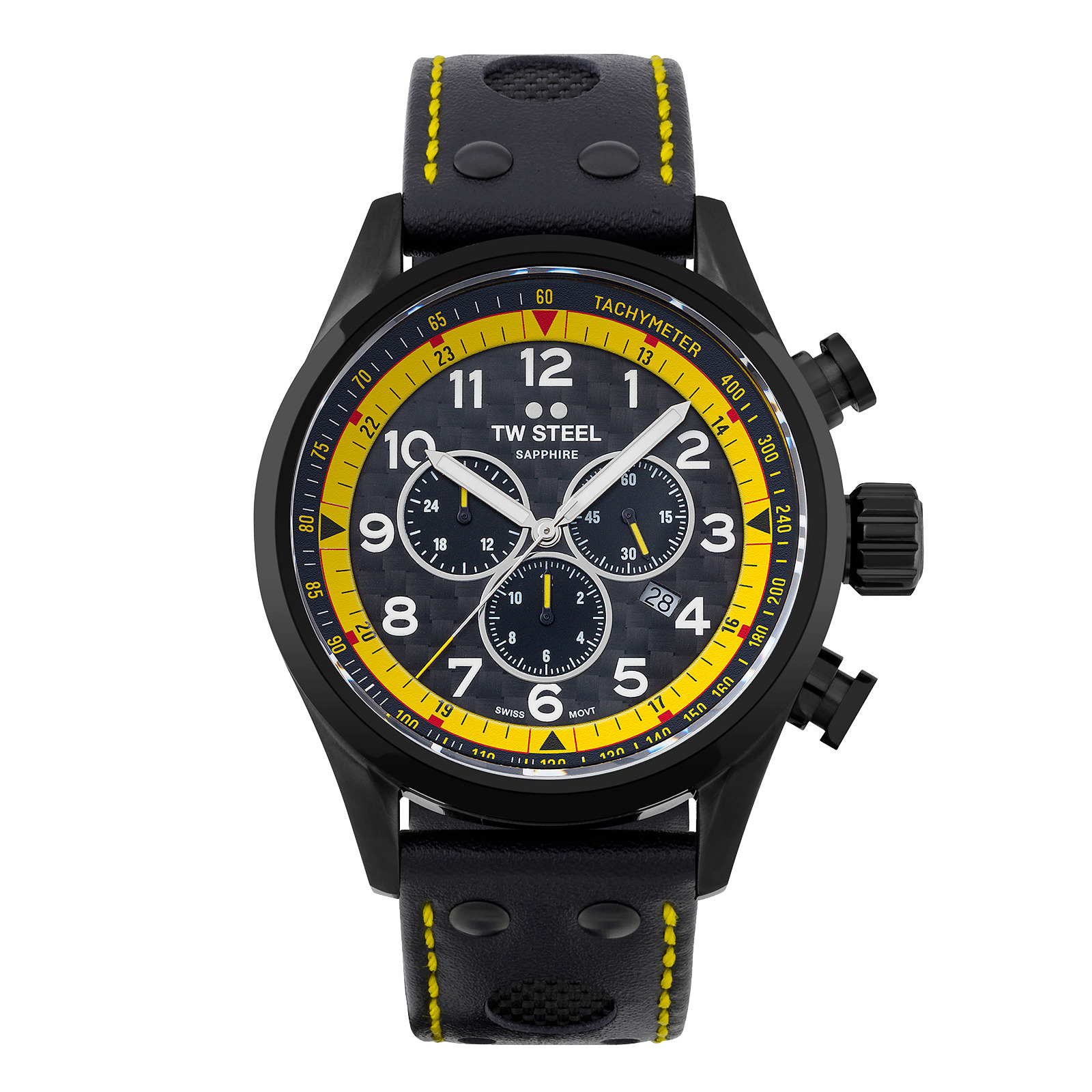 TW Steel Quartz Chronograaf SVS301 Heren - 48mm