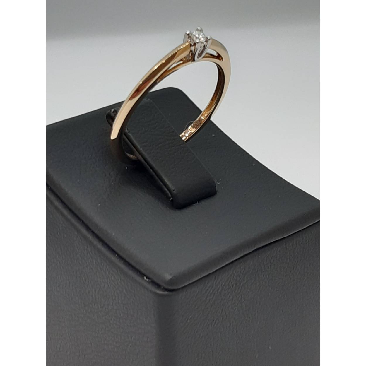 gouden diamant ring 14k