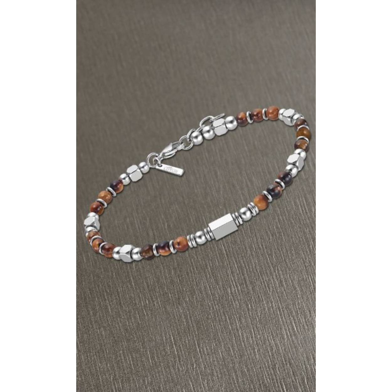 lotus style armband in edelstaal