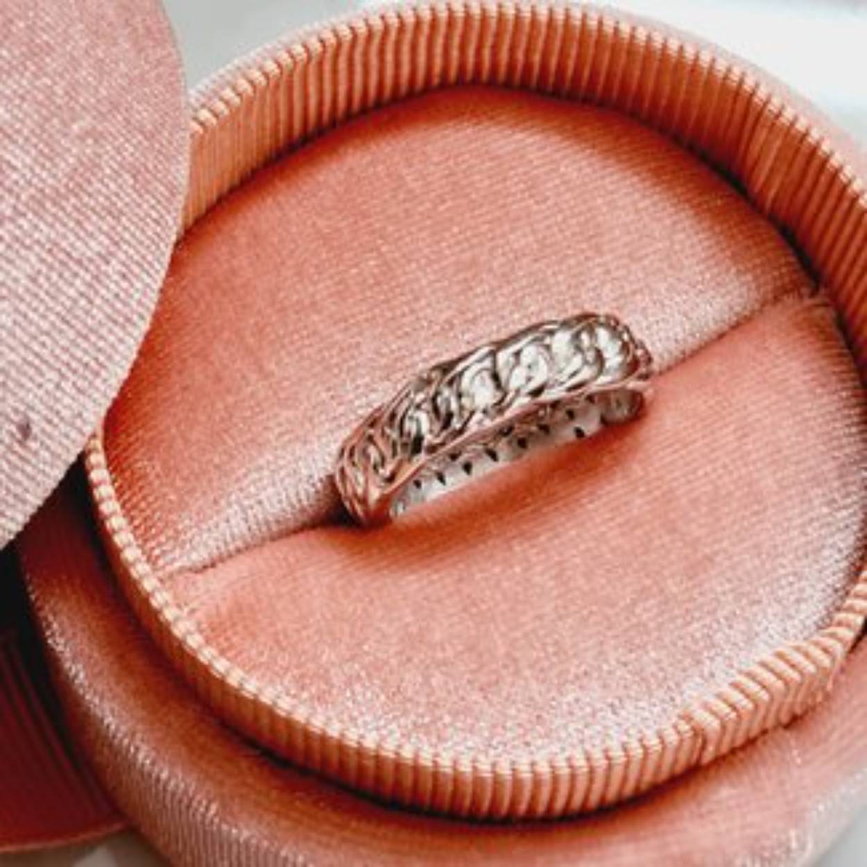 Ring gourmet zilver