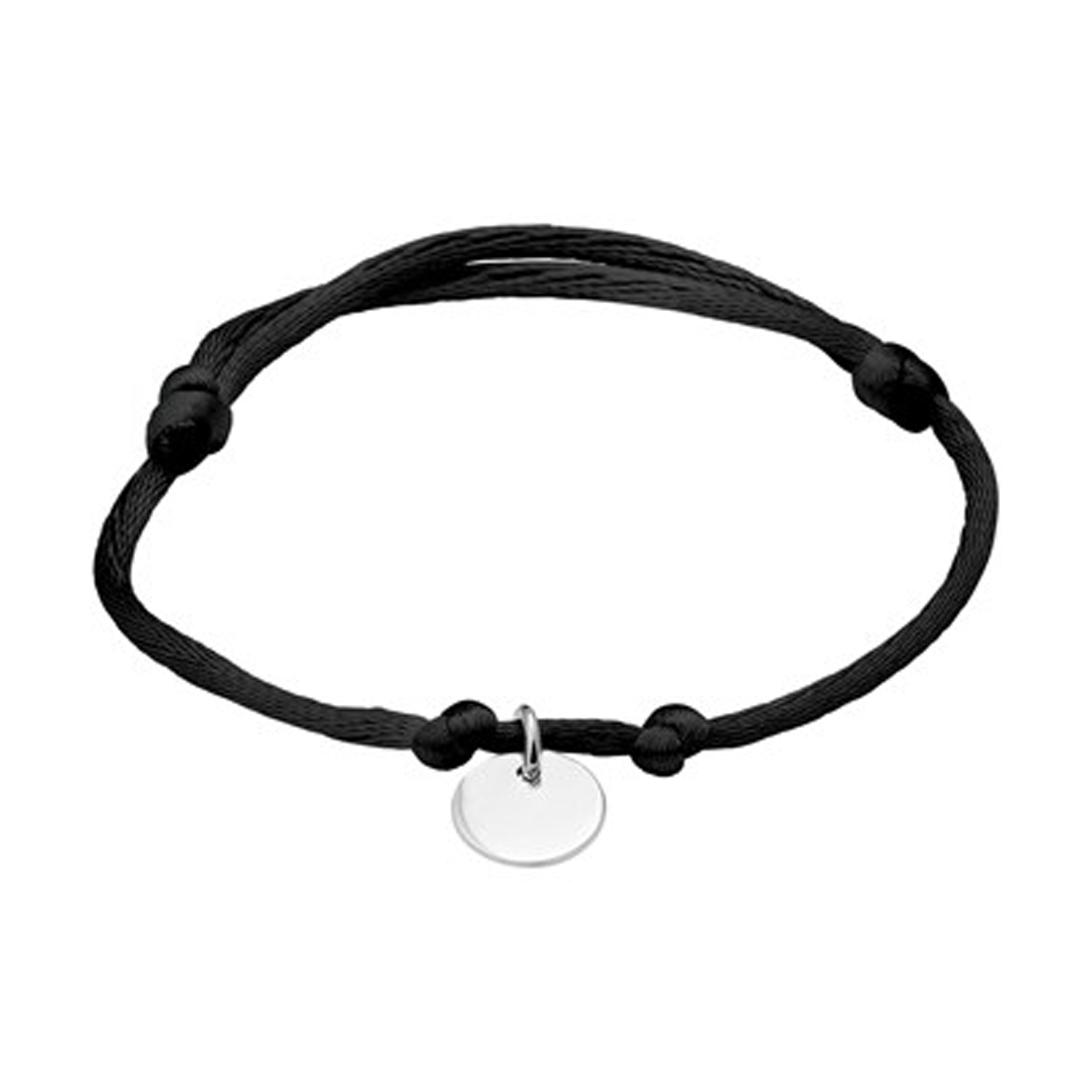 Huiscollectie Armband satijn rondje 1800817 - 26cm