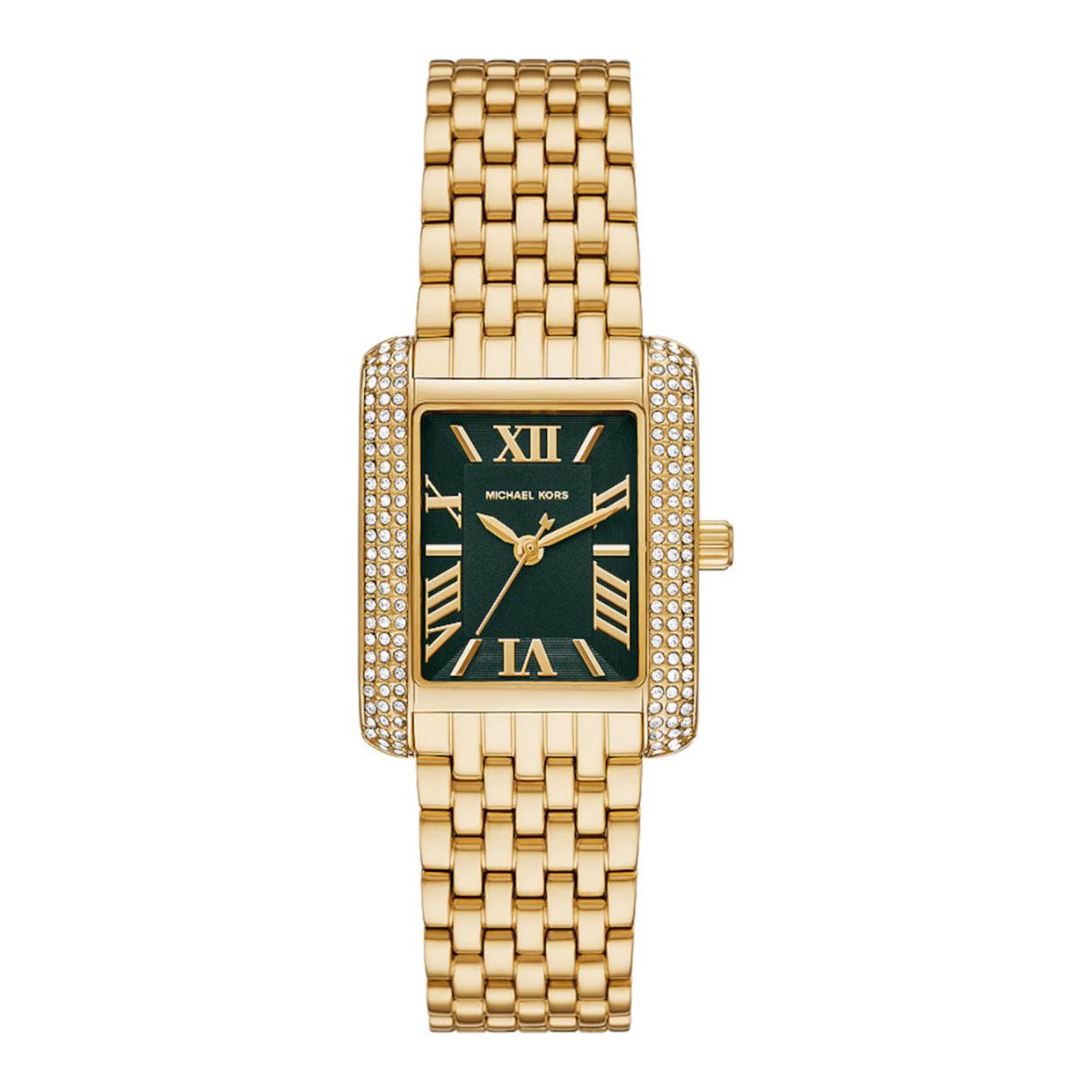 Michael Kors Mini Emery Dames Horloge MK4742 voor dames.

Het horloge beschikt over een quartz uurwerk. Deze prachtige wijzerplaat is groen en is afgedekt met kwalitatief mineraalglas. De horlogeband is gemaakt van rvs. Met dit prachtige horloge ben je elke dag op de hoogte van de juiste tijd!