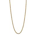 Zilveren collier geelgoud verguld. Geschikt om hangers met disk aan te hangen.
Dikte: 3.0 mm. Lengte: 90 cm.
