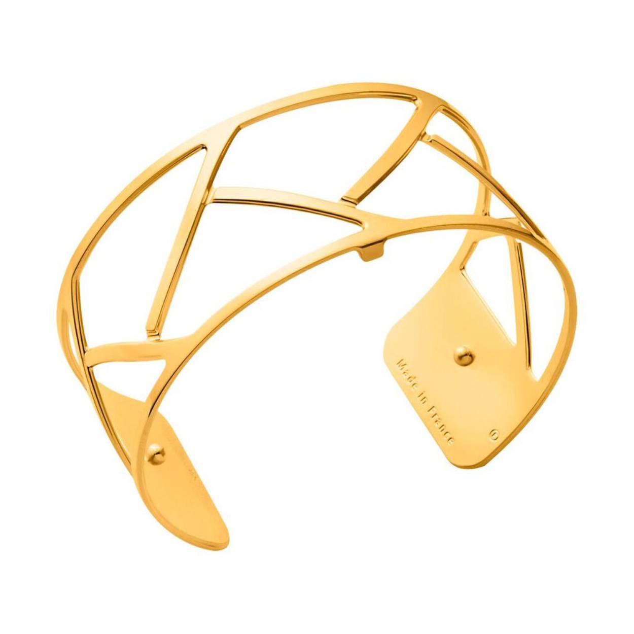 les georgettes armband
25 mm breed goud kleurig