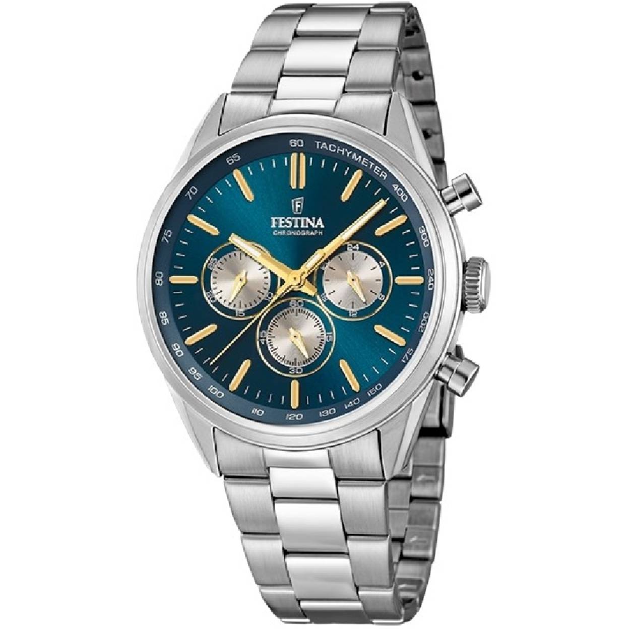 Festina herenhorloge F16820 met een edelstalen kast en een mineraal glas voorzien van een edelstalen band.

Festina horloges zijn de perfecte mix van elegantie en functionaliteit. Festina biedt onderscheidende ontwerpen, constante technologische innovatie en een uitstekende prijs-kwaliteitverhouding.