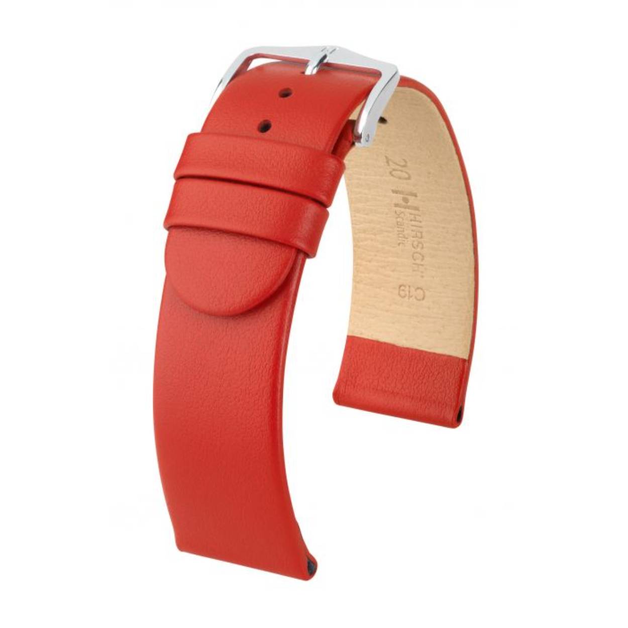 Deze lederen armband uit onze HIRSCH Essential serie, is gemaakt van duurzaam Italiaans kalfsleer met een uitzonderlijk fijn nerfpatroon. Het vlakke design, de afgeronde punt en de ronde functionele gaten maken van deze leren armband een klassieker. Een verdere optische highlight is de mooi gevormde gesp in ons HIRSCH Tradition Design.