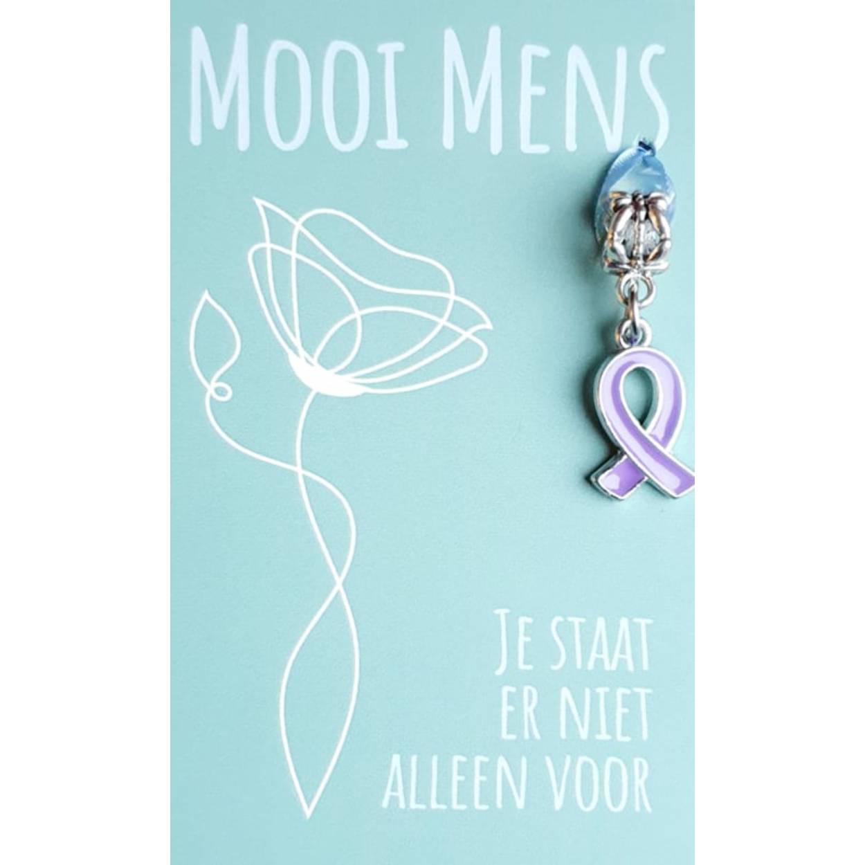 Mooi menskaartje. 
Wil je iemand vertellen dat je aan hem/ haar denkt maar zijn woorden soms zo lastig te vinden. Dit mooi mens kaartje helpt je. Het is een lief kaartje met een mooie tekst en een leuk bedeltje, wat helpt herinneren dat je belangrijk bent. 

- Geef bij verzending aan "bezorgen in de buurt "dan heb je geen extra verzendkosten.
-zet in de opmerking welke boodschap we bij het kaartje moeten voegen. we zullen het mooi voor je verpakken.

