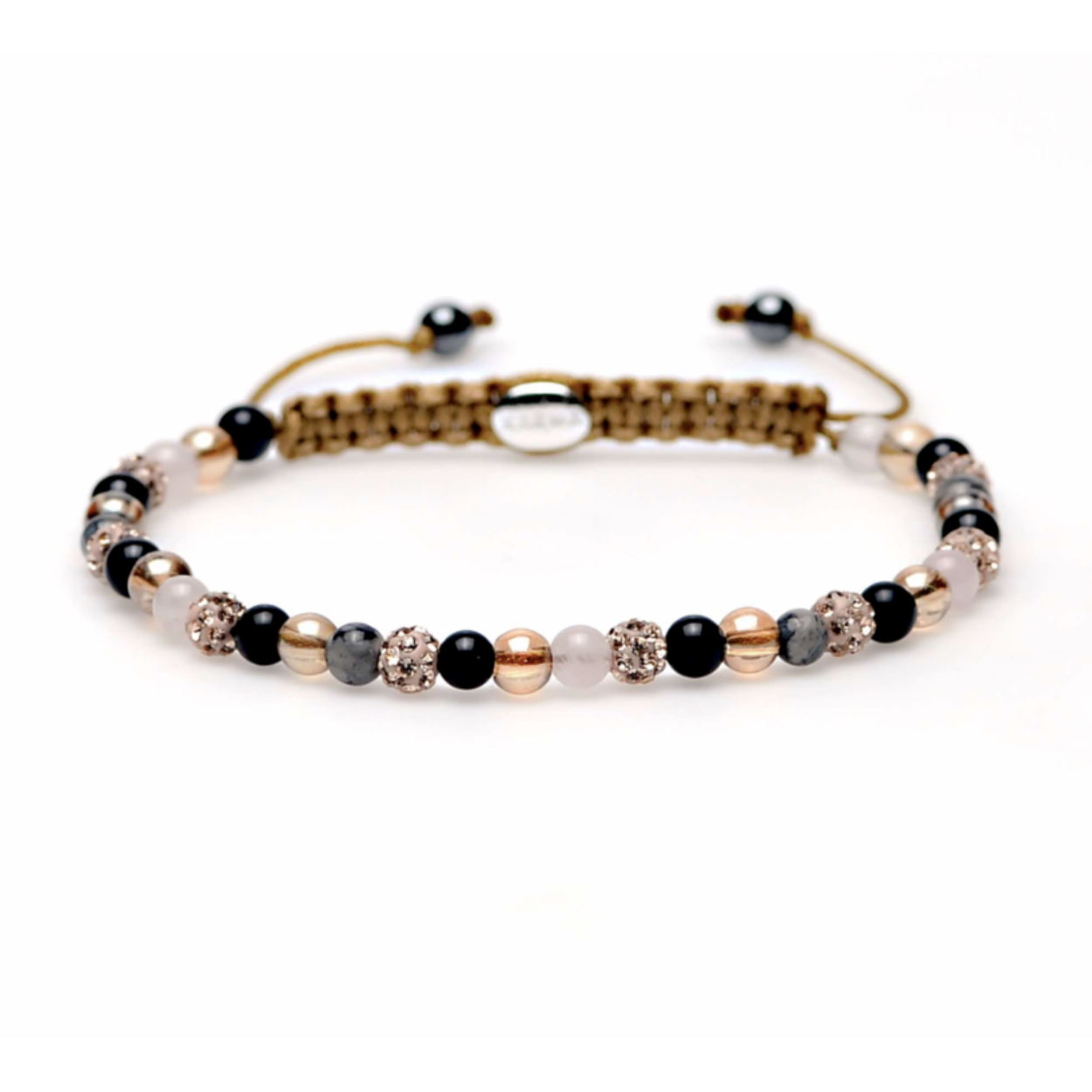 arma armband,  Spiral Deja vu xxs (champagne crystal)