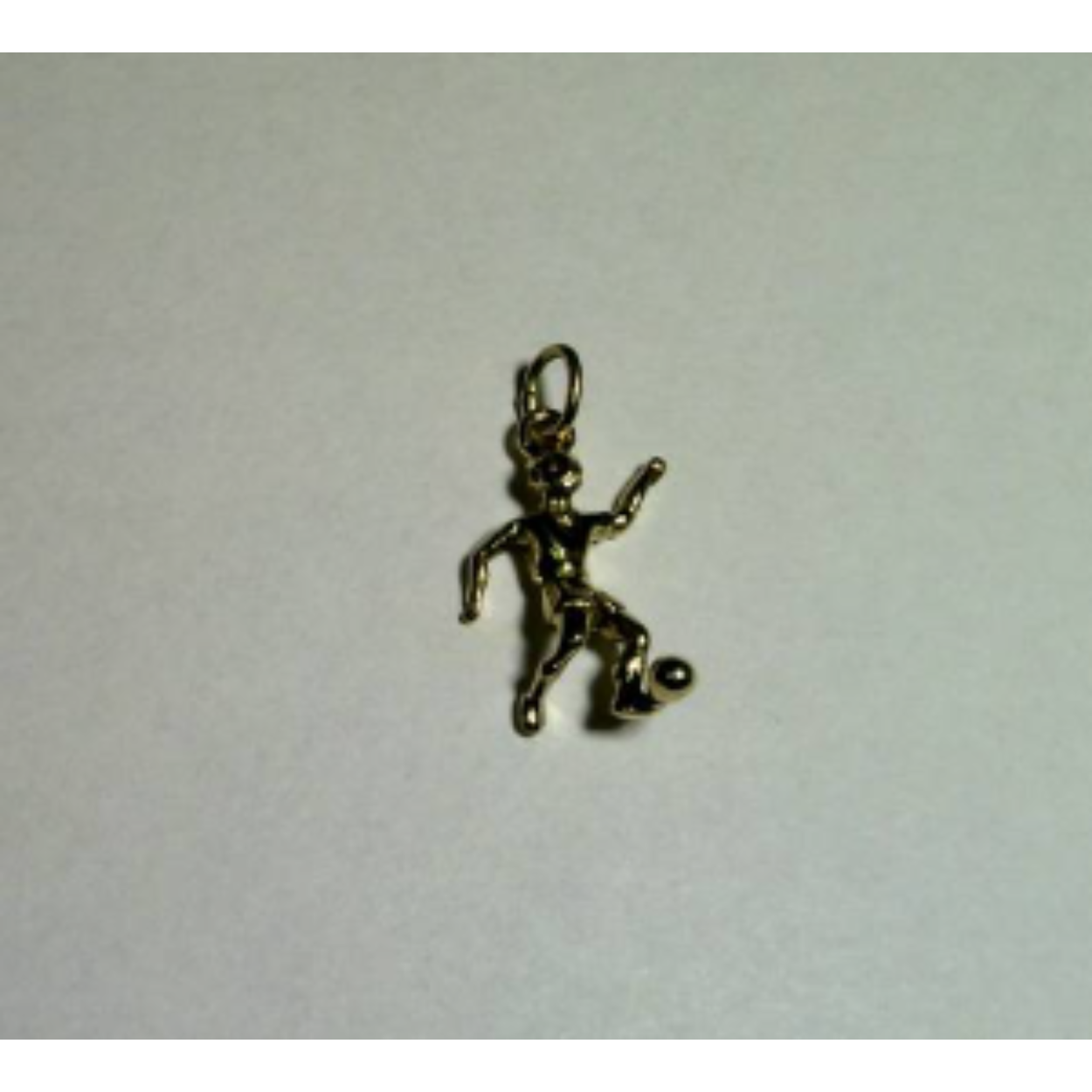 Gouden bedel voetballer