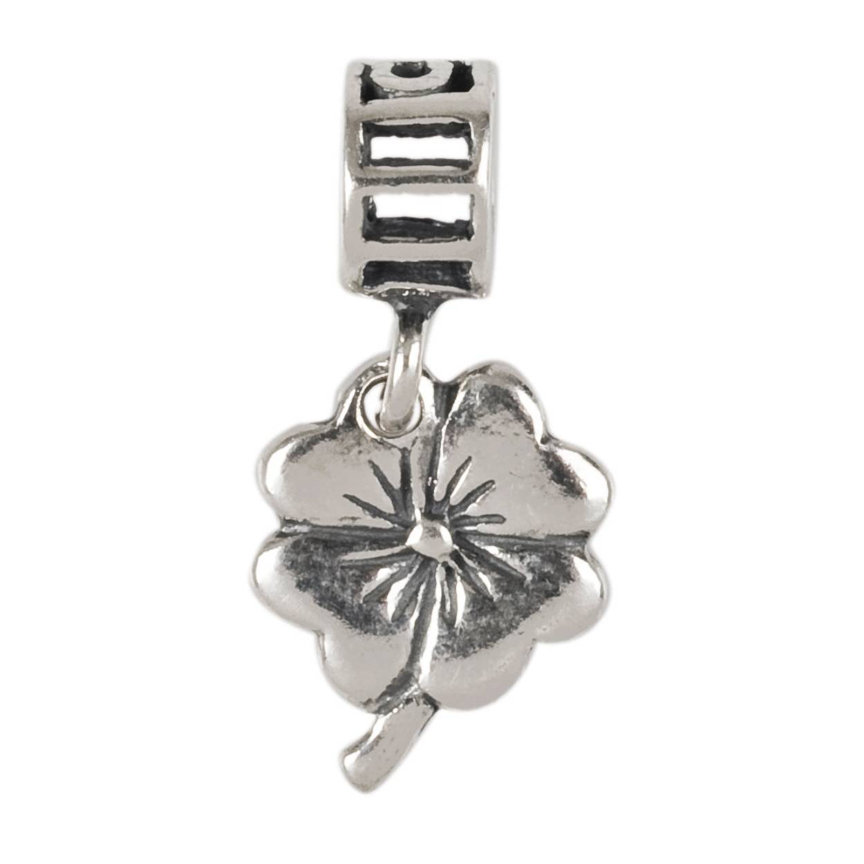 Voor de jonge dames heeft Bellini een ruime collectie kleine zilveren bedels (925). Stel je eigen bedelarmband samen en kies je favoriete bedels zoals je favoriete huisdier, hobby, fantasie bedel of misschien wel je eigen naam? Met een stopper houd je de Bellini bedels mooi op hun plaats. De bedels zijn allemaal gemaakt van echt zilver en afgewerkt met kleurrijk emaille of een schitterende zirkonia.

Met de zilveren bedelarmbanden van Bellini kies je zelf welke bedels er op jouw armband komen. Wissel de bedels af met de hangende bedels van Bellini. De hangende bedels zijn bevestigd aan een oogje waarmee de bedel om de armband geschoven wordt. Hierdoor komt de bedel onder de armband te hangen, net zoals bij de 'traditionele' bedelarmbanden. De hangende bedels zijn in verschillende varianten verkrijgbaar, een schattig hondje, een lekker ijsje, een balletschoen met roze emaille of een kruisje voor je eerste communie, kortom genoeg keuze om je armband aan te vullen.


Bellini 562.054
Zilveren Bellini bedel hangend klavertje